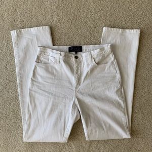 White NYDJ pants